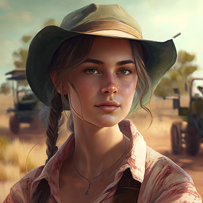 Profile picture of female australian farmer